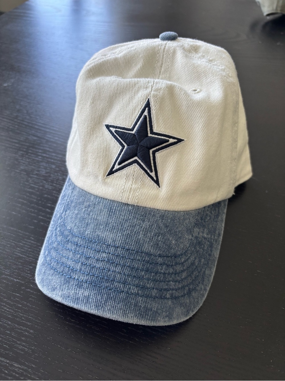 Ladies Dallas Cowboys Hat - Denim Brim